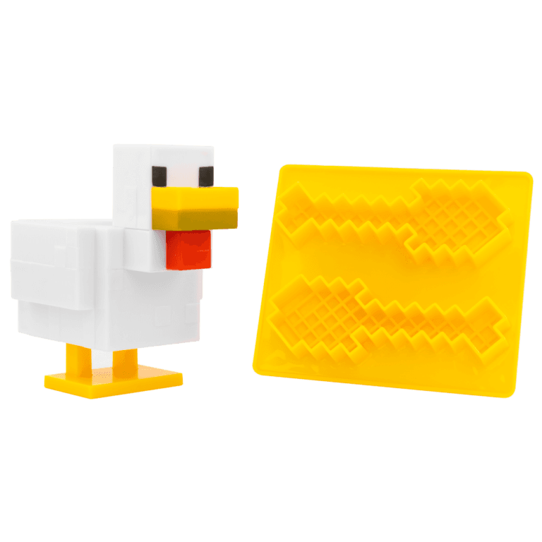Набор Minecraft Chicken Egg Cup and Toast Cutter