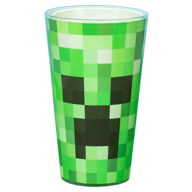 Бокал стеклянный Minecraft Creeper Glass (450 мл)