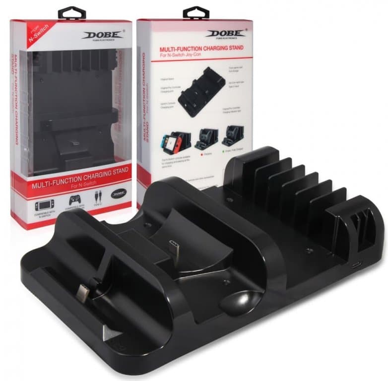 Подставка + Зарядка (Multi Function Charging Stand Dobe TNS-895) (Nintendo Switch)