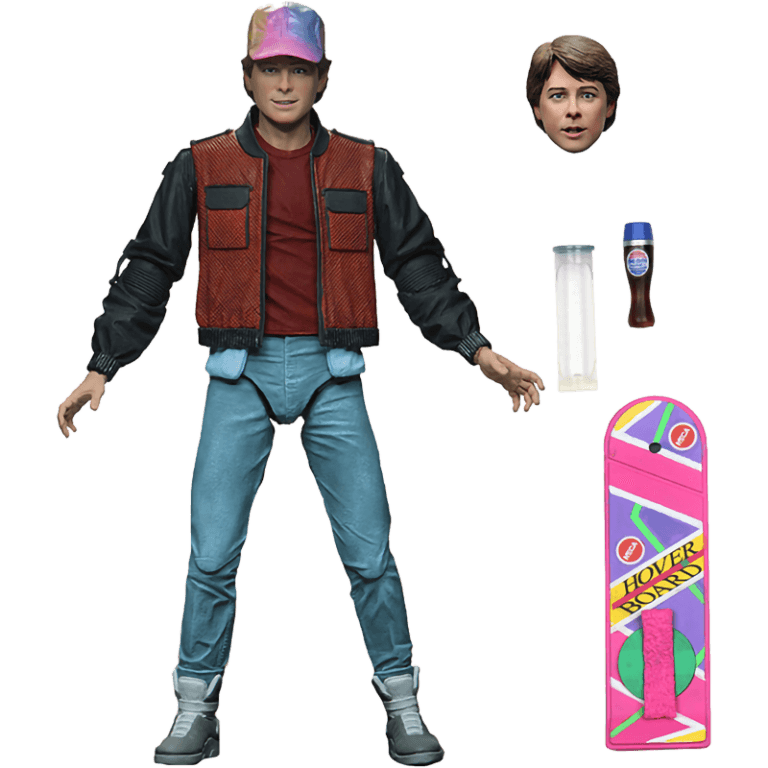 Фигурка NECA Back To The Future 2 - 7” Scale Action Figure - Ultimate Marty McFly