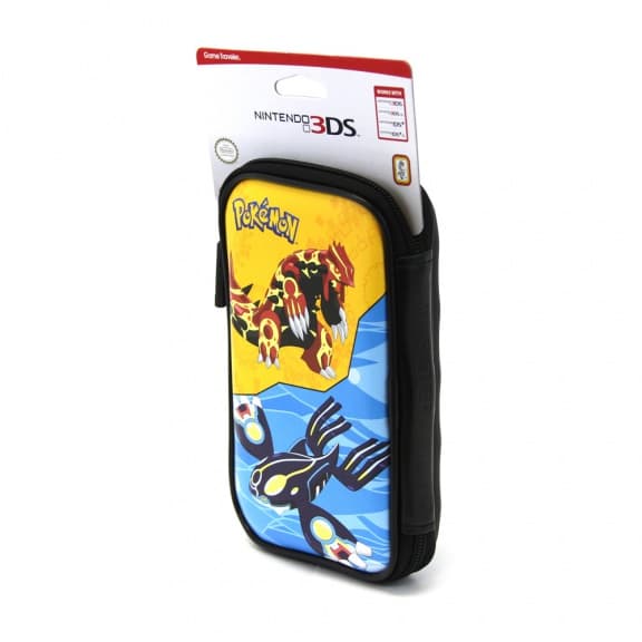 Чехол черный для Nintendo 3DS / 3DS XL / New 3DS XL (Граудон и Кайогр)