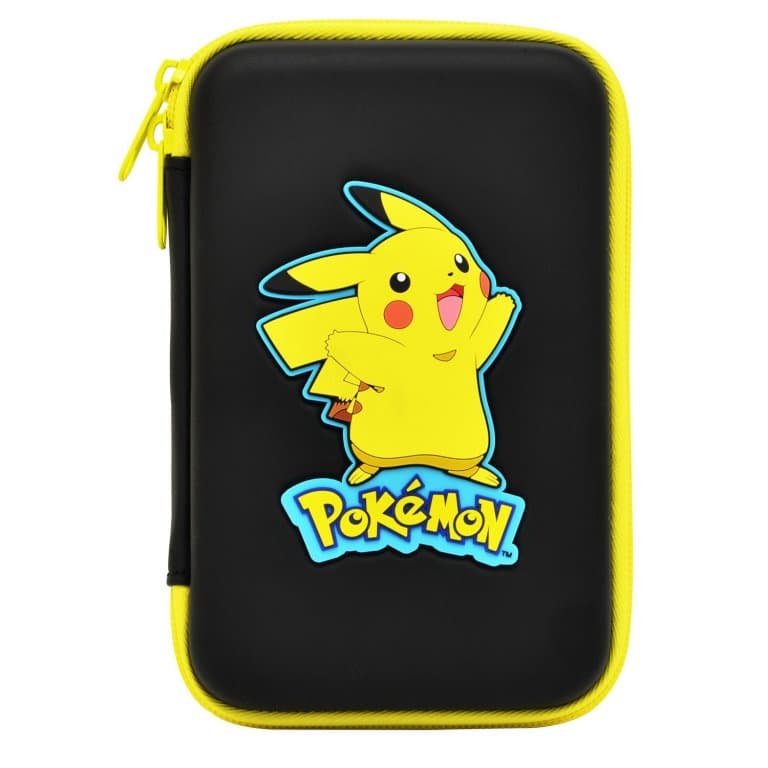 Чехол черный для Nintendo 3DS / 3DS XL / New 3DS XL (Пикачу)