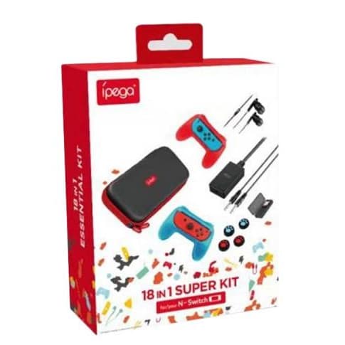 Комплект аксессуаров для Nintendo Switch 18 in 1 Super Kit