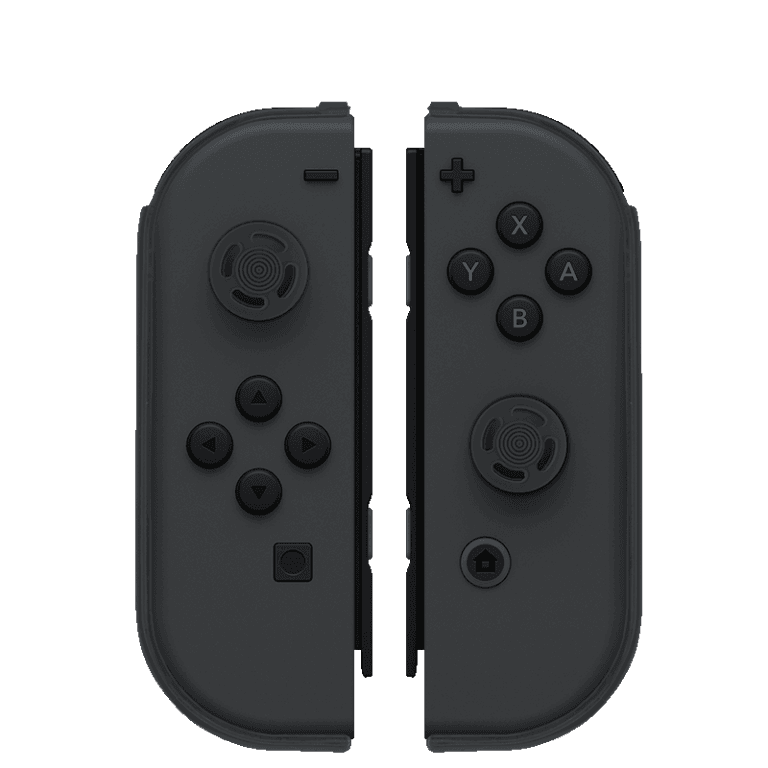 Защитные чехлы для Nintendo Switch Joy-Con Armor Guards 2 Pack + накладки на стики, black