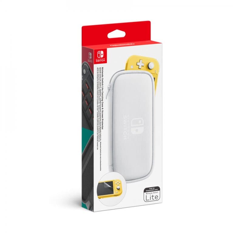 Оригинальный чехол и защитная плёнка для Nintendo Switch Lite (HDH-A-PSSAA)