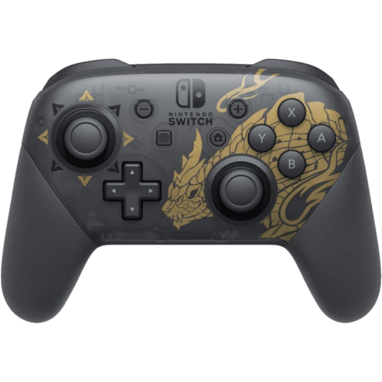 Nintendo Switch Pro Controller - Monster Hunter Rise Edition