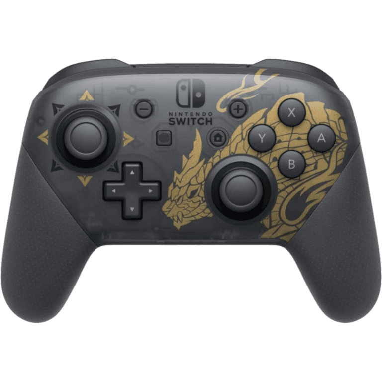 Nintendo Switch Pro Controller - Monster Hunter Rise Edition (Б/У)