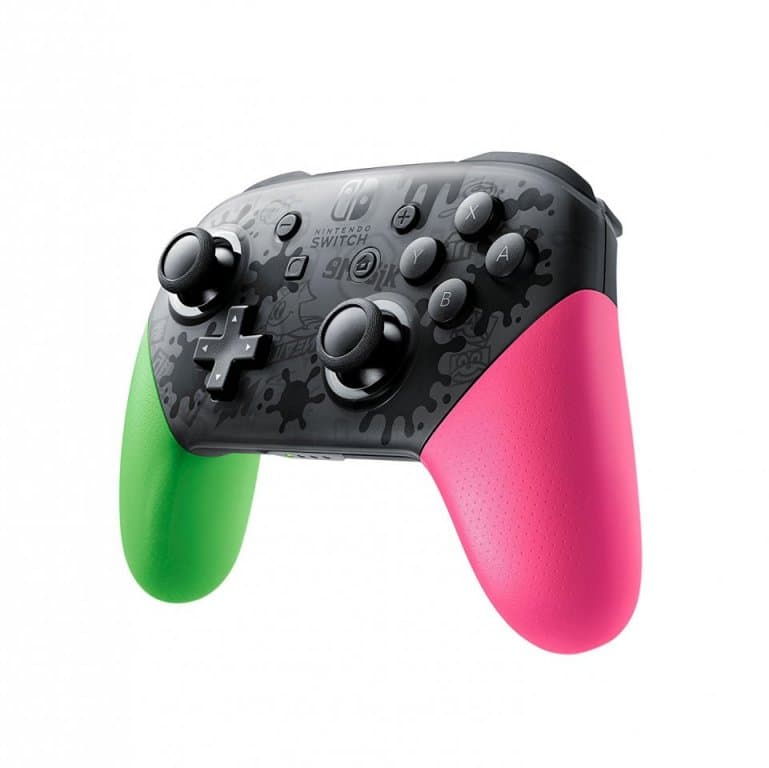 Контроллер Nintendo Switch Pro в стиле Splatoon 2 (Б/У)