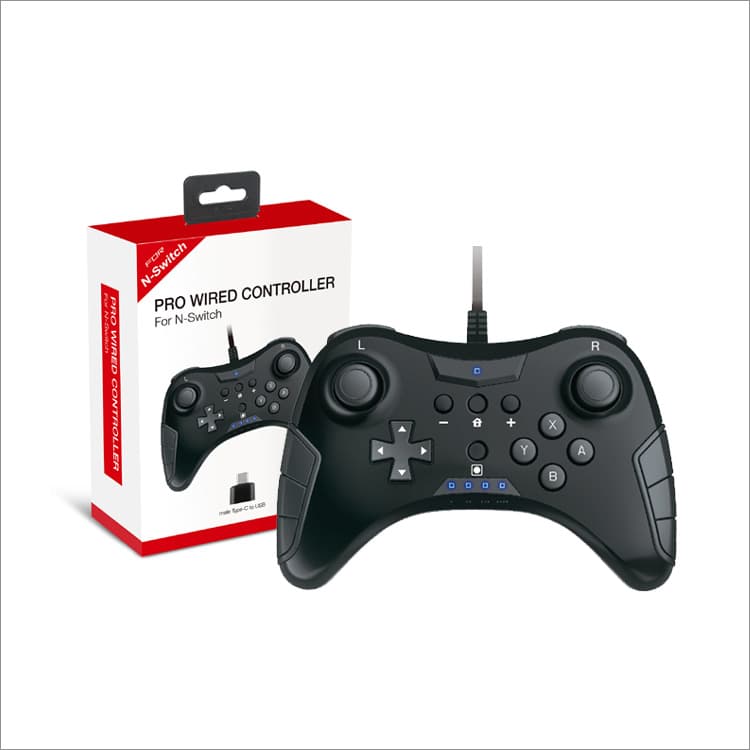 Проводной джойстик Nintendo Switch Pro Wired Controller (Dobe TNS-901)