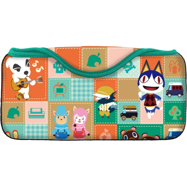 Мягкий чехол для Nintendo Switch, Quick Pouch Collection - Animal Crossing (Type-A)