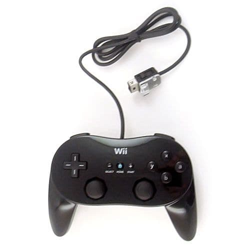 Nintendo Wii Classic Controller, черный (Б/У)
