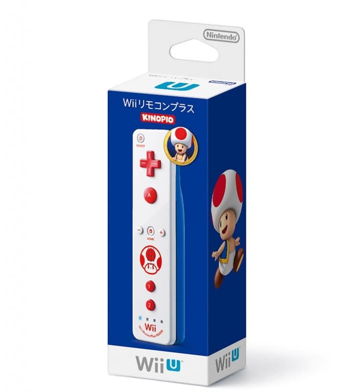 Nintendo Wii U Remote Plus Toad