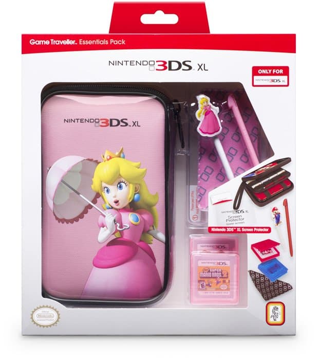 Набор аксессуаров Pack Mario 3DS XL (принцесса)