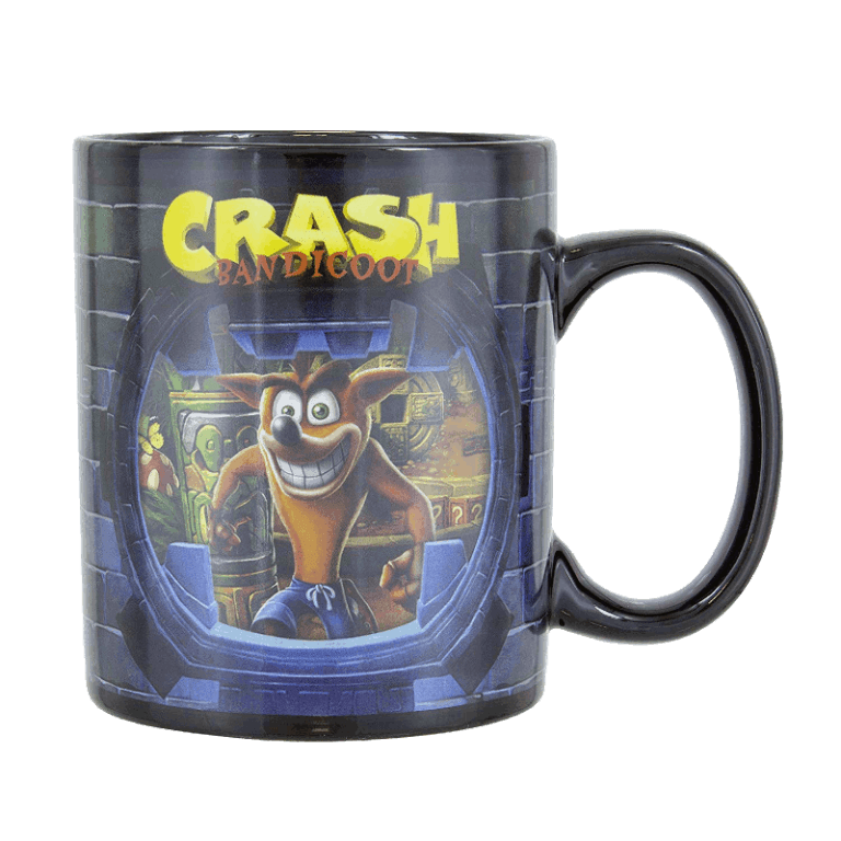 Кружка с терморисунком Paladone: Crash Bandicoot