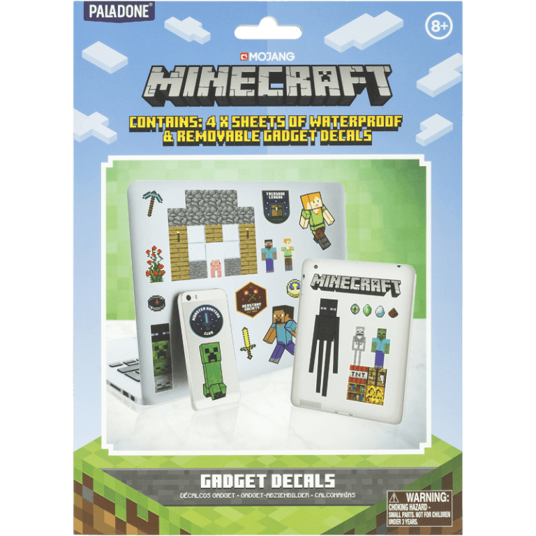 Наклейки Paladone: Minecraft Gadget Decals