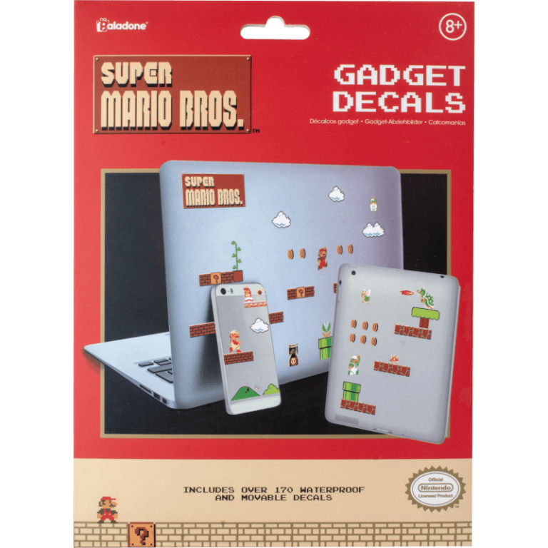 Наклейки Paladone: Super Mario Bros Gadget Decals
