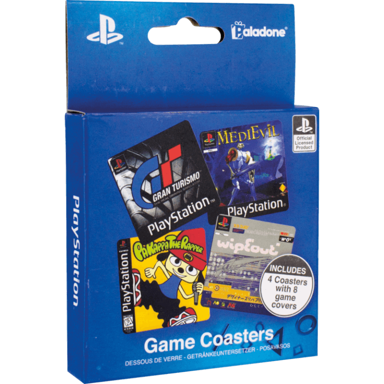 Подставки под напитки Paladone: Playstation Game Coasters