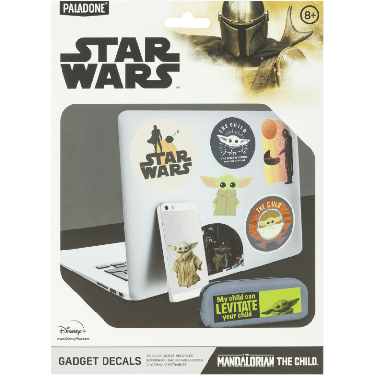 Наклейки Paladone: Star Wars Mandalorian The Child Gadget Decals
