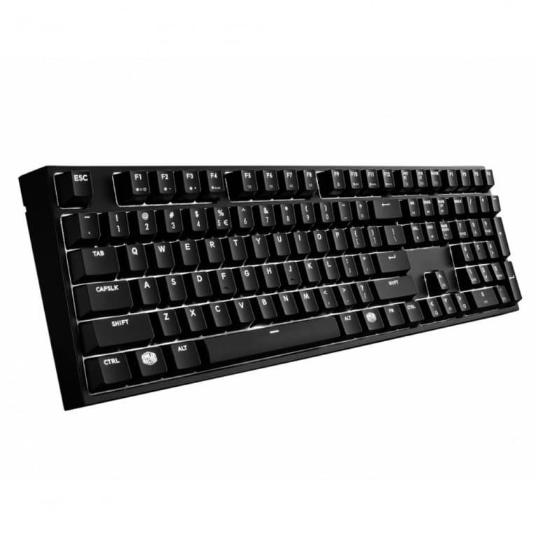 Cooler Master PC Клавиатура проводная MasterKeys Pro L White LED, Cherry MX Red, (SGK-4070-KKCR1-RU)