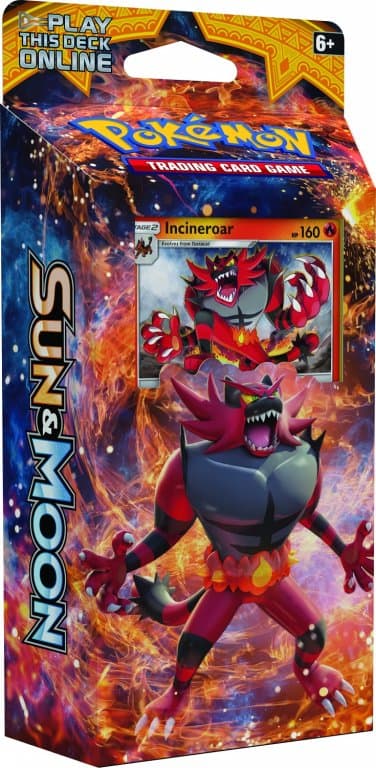 Pokemon Sun & Moon. Тематическая колода Roaring Heat