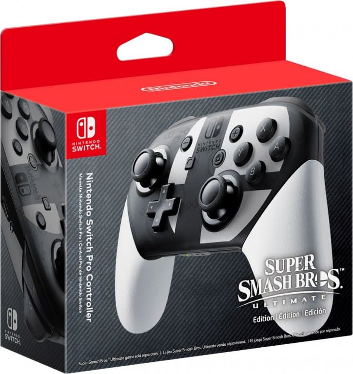 Pro Controller в стиле Super Smash Bros. Ultimate Edition