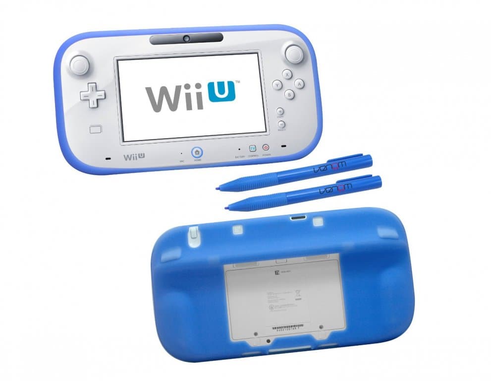 Силиконовый чехол для Wii U GamePad Protect & Play (синий)