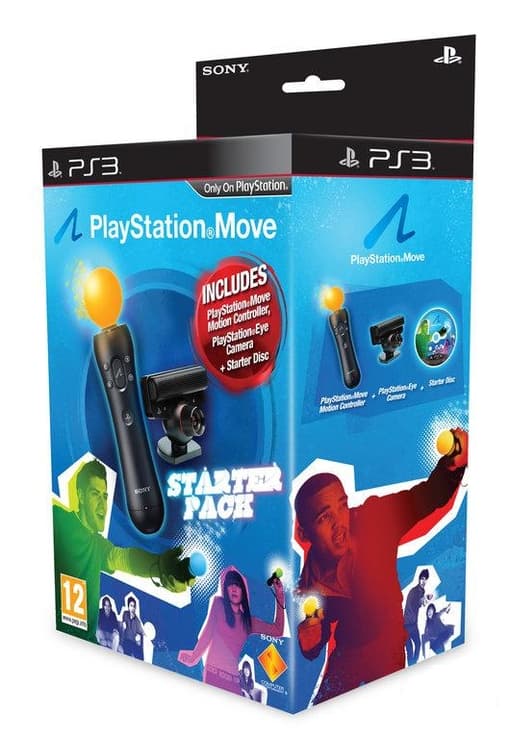PS Move: Starter Pack (Камера PS Eye + Контроллер движений PS Move + Демо-диск)