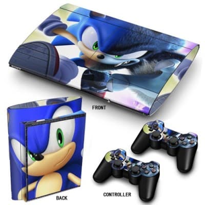 PS3 Наклейка виниловая (Sonic)