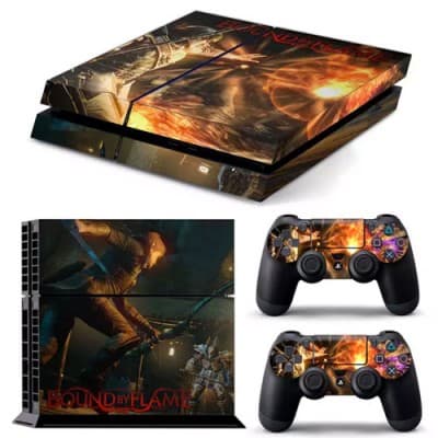 PS4 Наклейка виниловая (Bound by Flame)
