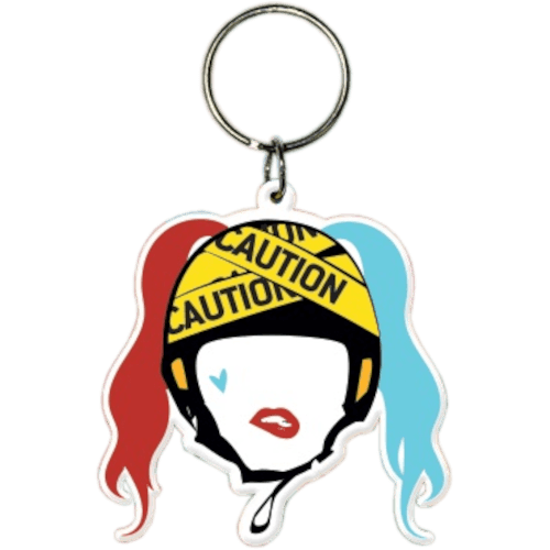 Брелок Pyramid: Birds Of Prey (Harley Quinn Caution)