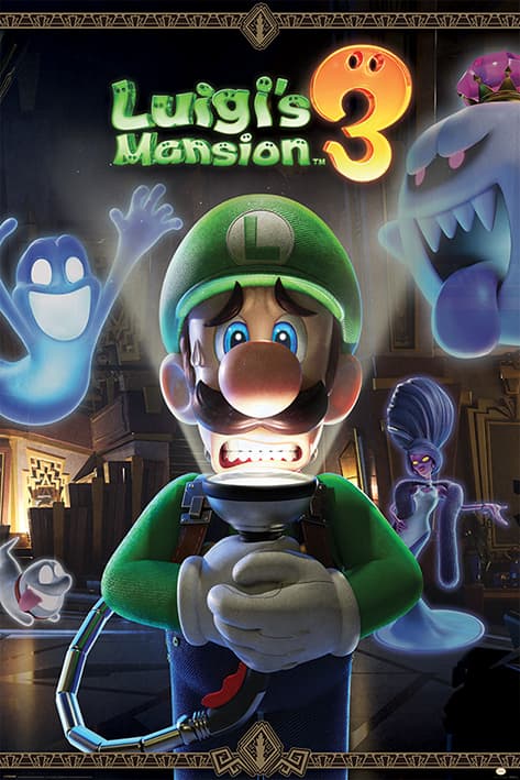 Постер Pyramid Maxi Poster: Nintendo: Luigi's Mansion 3 (You're in for a Fright)