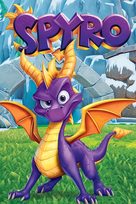 Постер Pyramid Maxi Poster: Spyro (Reignited Trilogy)