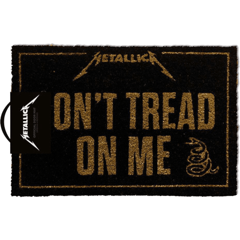Придверный коврик Pyramid: Metallica: Don't Tread On Me