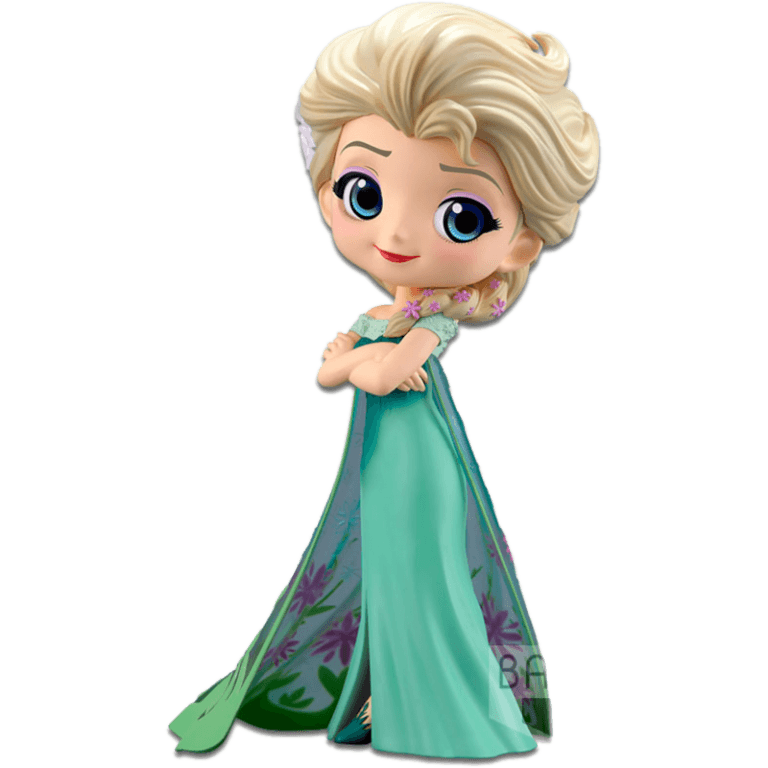 Фигурка Q Posket Disney Characters: Frozen Fever: Elsa (ver.B)