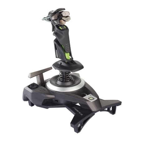 Джойстик Saitek Cyborg F.L.Y.9 Wireless Flight Stick для Xbox 360