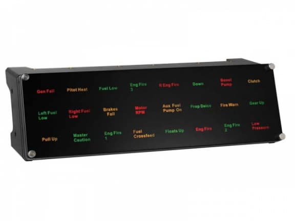 Saitek Pro Flight Backlit Information Panel