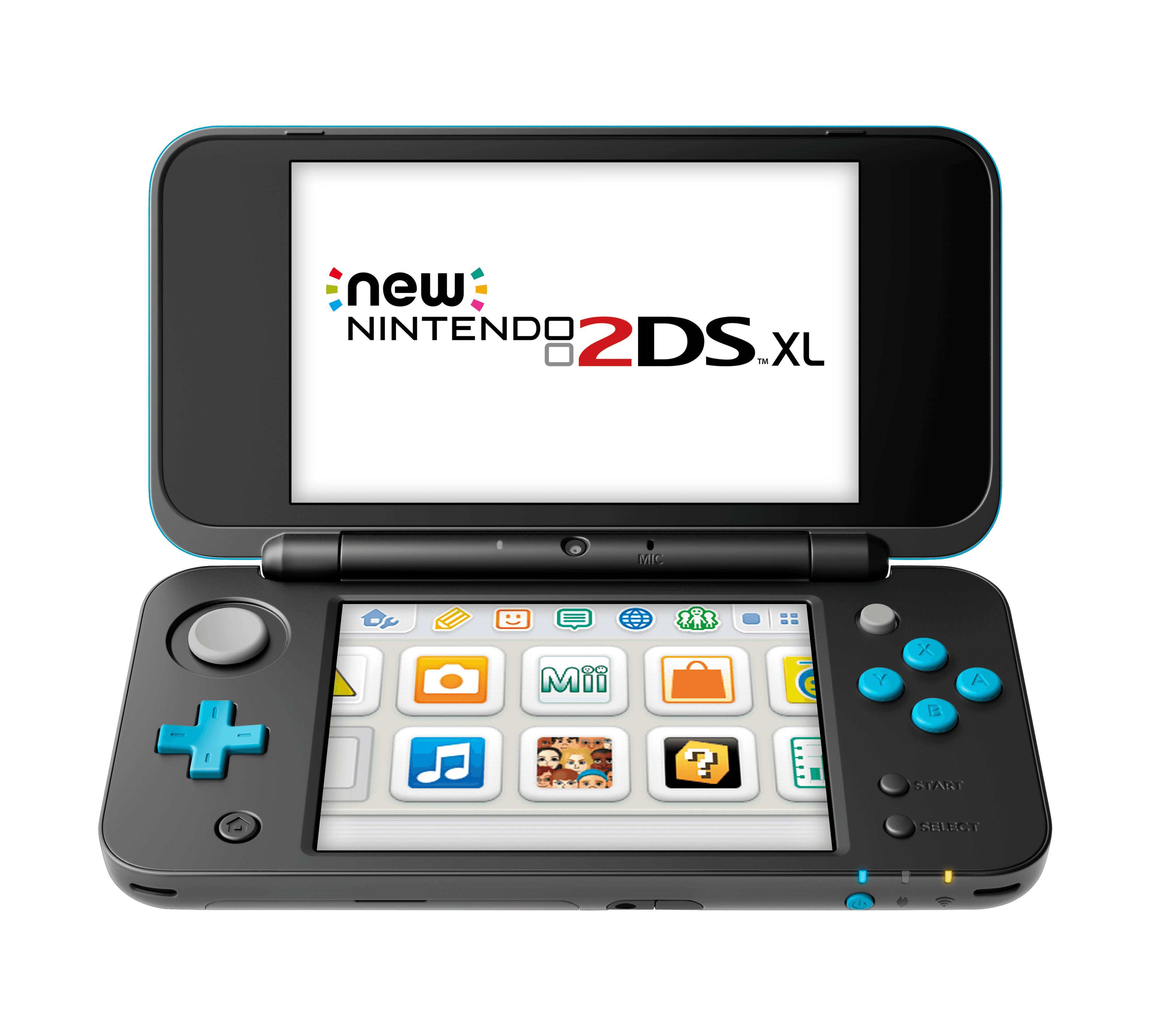 New Nintendo 2DS XL, чёрная