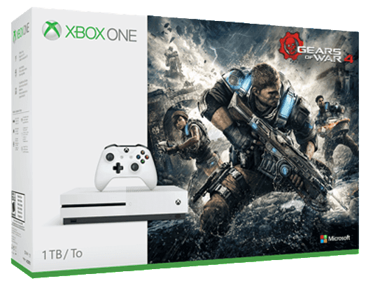 Microsoft Xbox One S 1TB + игра Gears of War 4