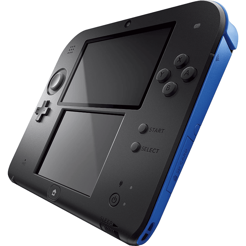 Nintendo 2DS (синий + черный) (Б/У)