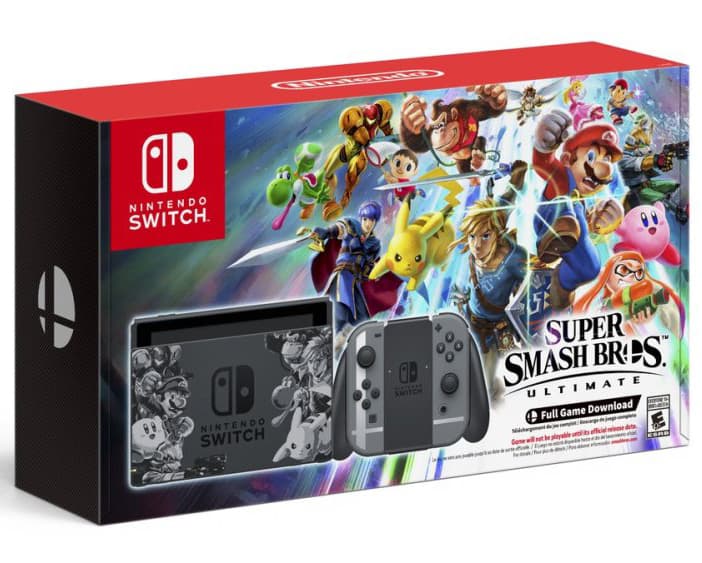 Nintendo Switch Super Smash Bros. Ultimate Limited Edition