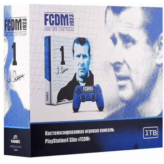 Sony PlayStation 4 Slim 1TB, "Динамо. Чёрный паук." (CUH-2208B)