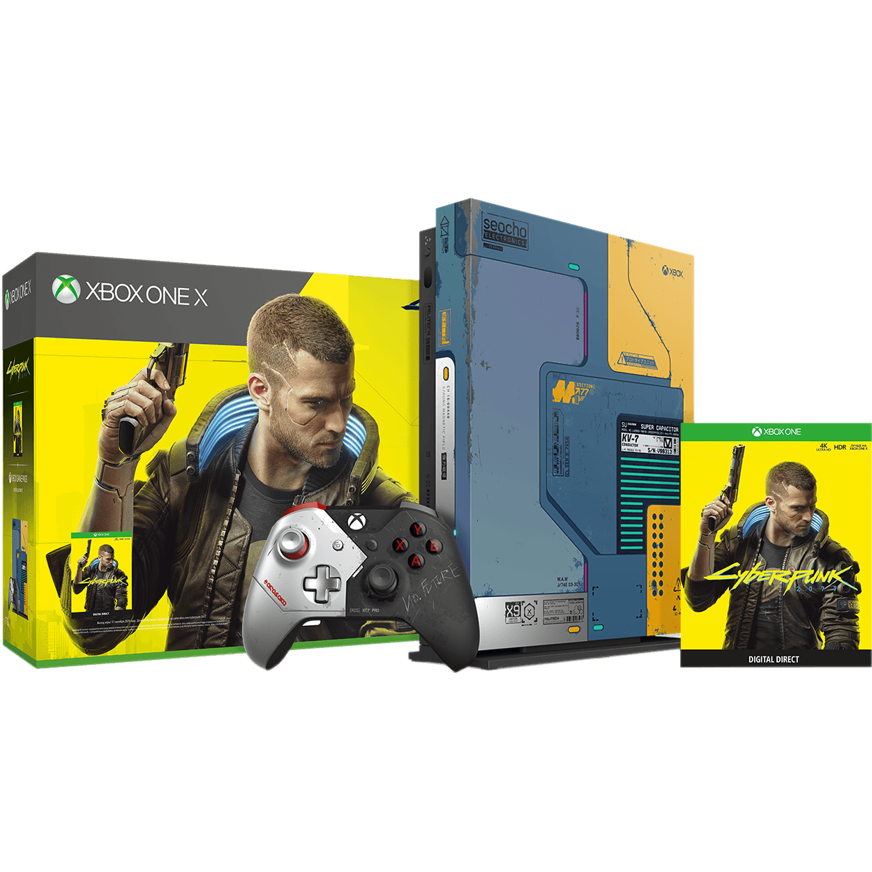 Microsoft Xbox One X - Cyberpunk 2077 Limited Edition