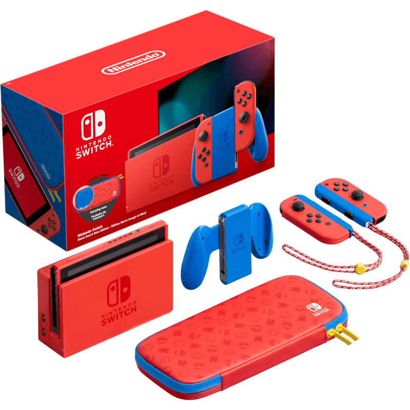 Nintendo Switch - Mario Red & Blue Edition