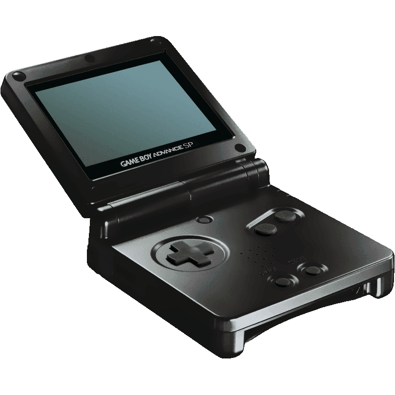 Game Boy Advance SP, black (AGS-001)