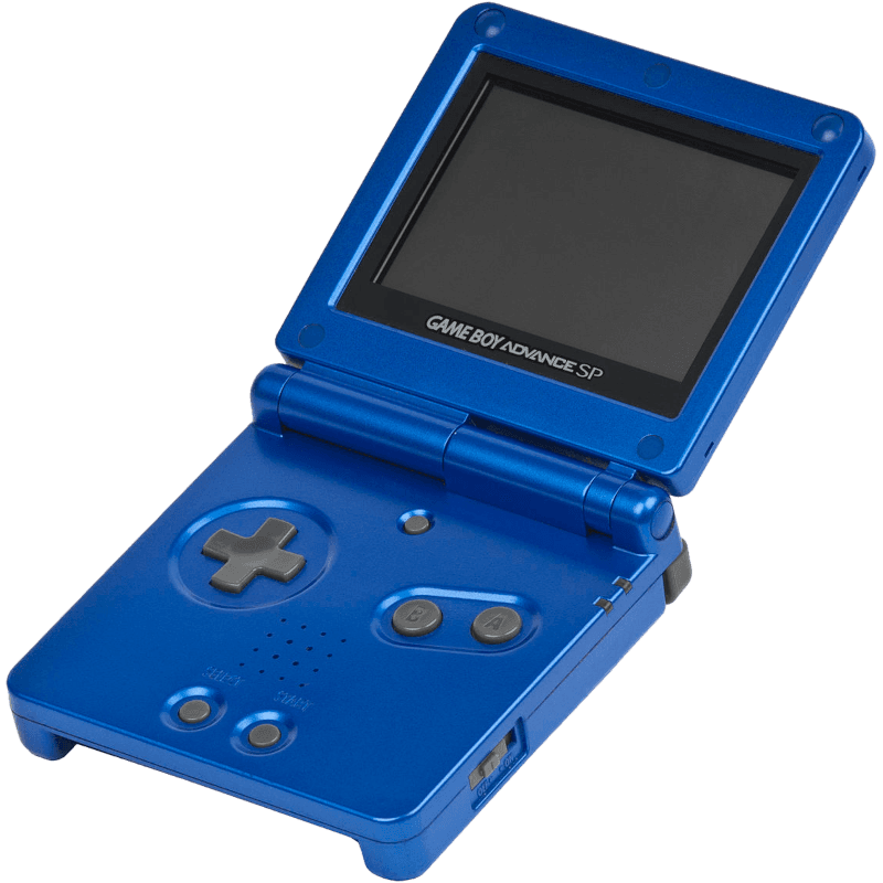 Game Boy Advance SP, blue (AGS-001)