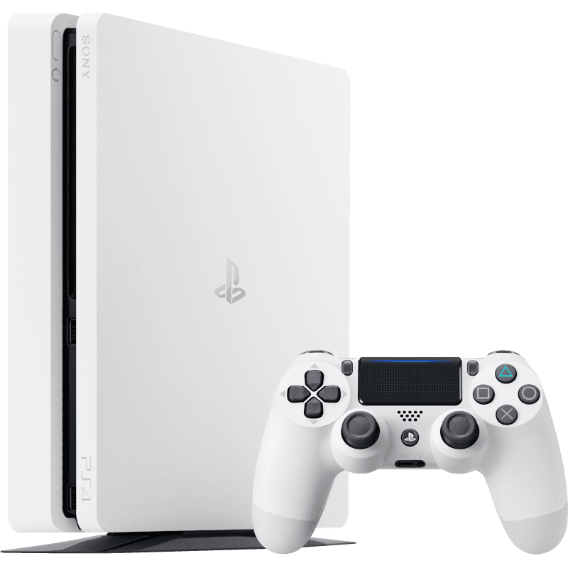 Sony PlayStation 4 Slim 500GB, белая (CUH-2008A) (Б/У)