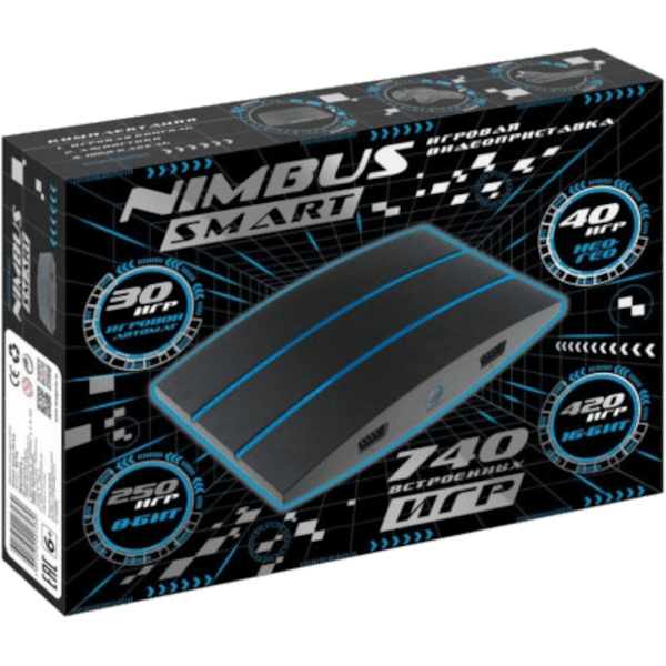 Игровая приставка Nimbus Smart (740 встроенных игр, microSD) HDMI