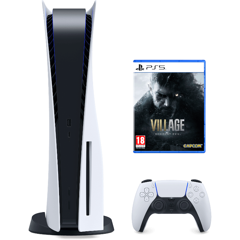 Игровая приставка Sony PlayStation 5 + Resident Evil Village