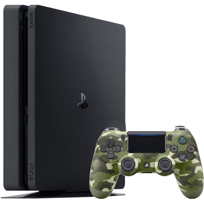 Sony PlayStation 4 Slim 500GB, черная (CUH-2108A) (Б/У)