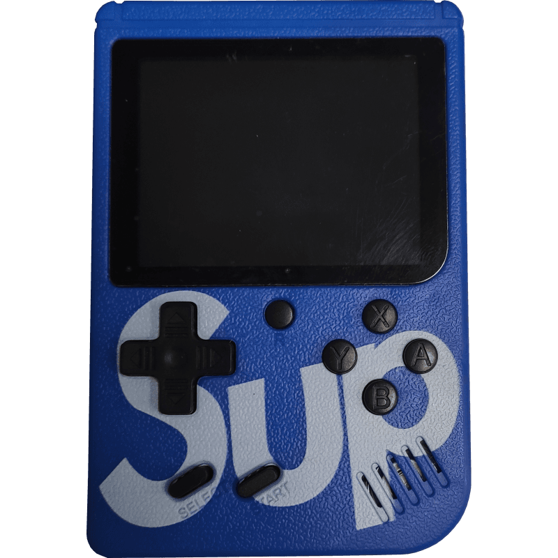 Портативная игровая приставка Game Box SUP (400 игр), blue